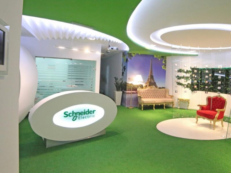 SCHNEIDER ELECTRIC SHOWROOM- Gypsum International Trophy 2016