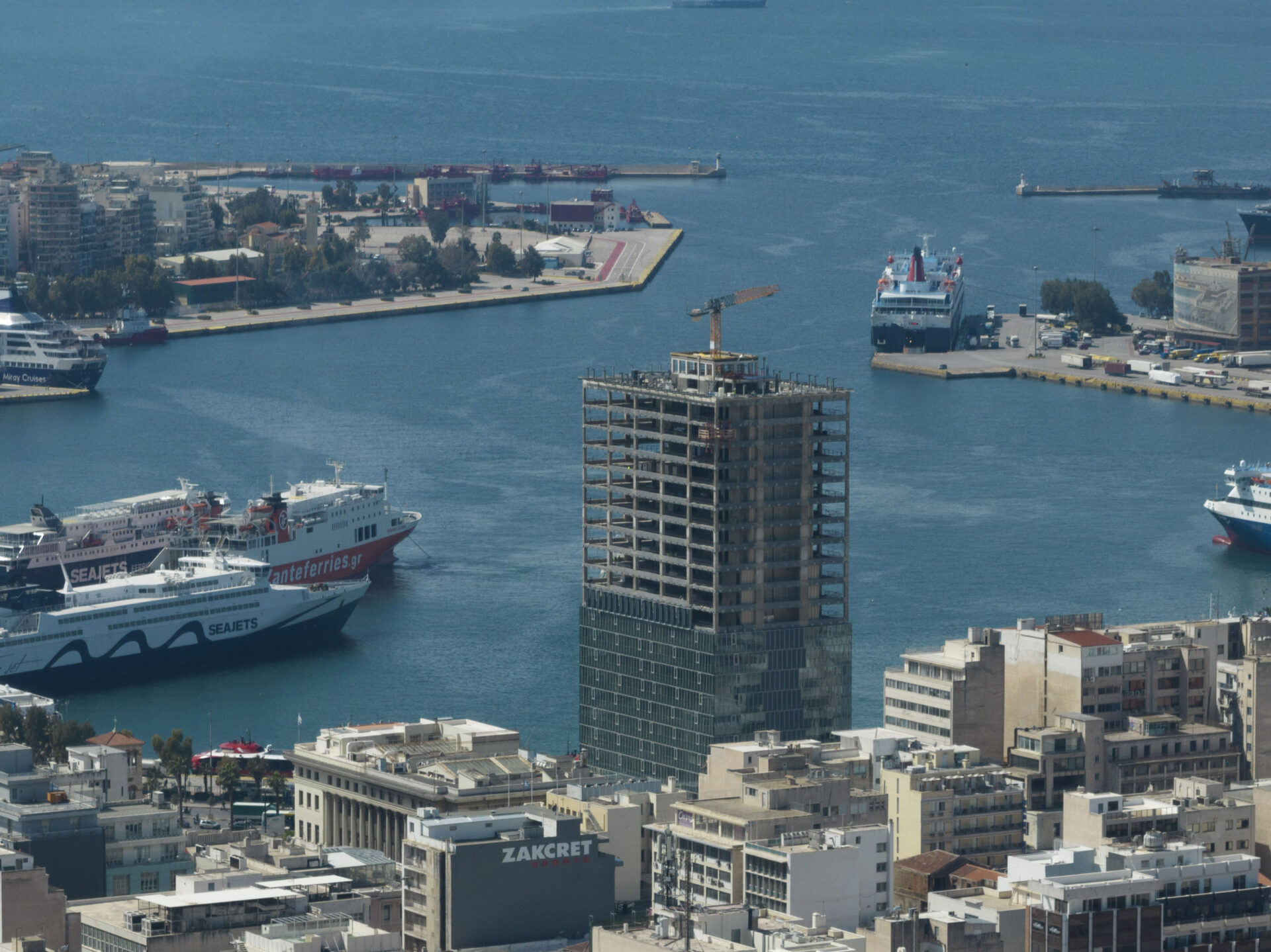 Piraeus tower - city's landmark - Gypsum International Trophy 2025