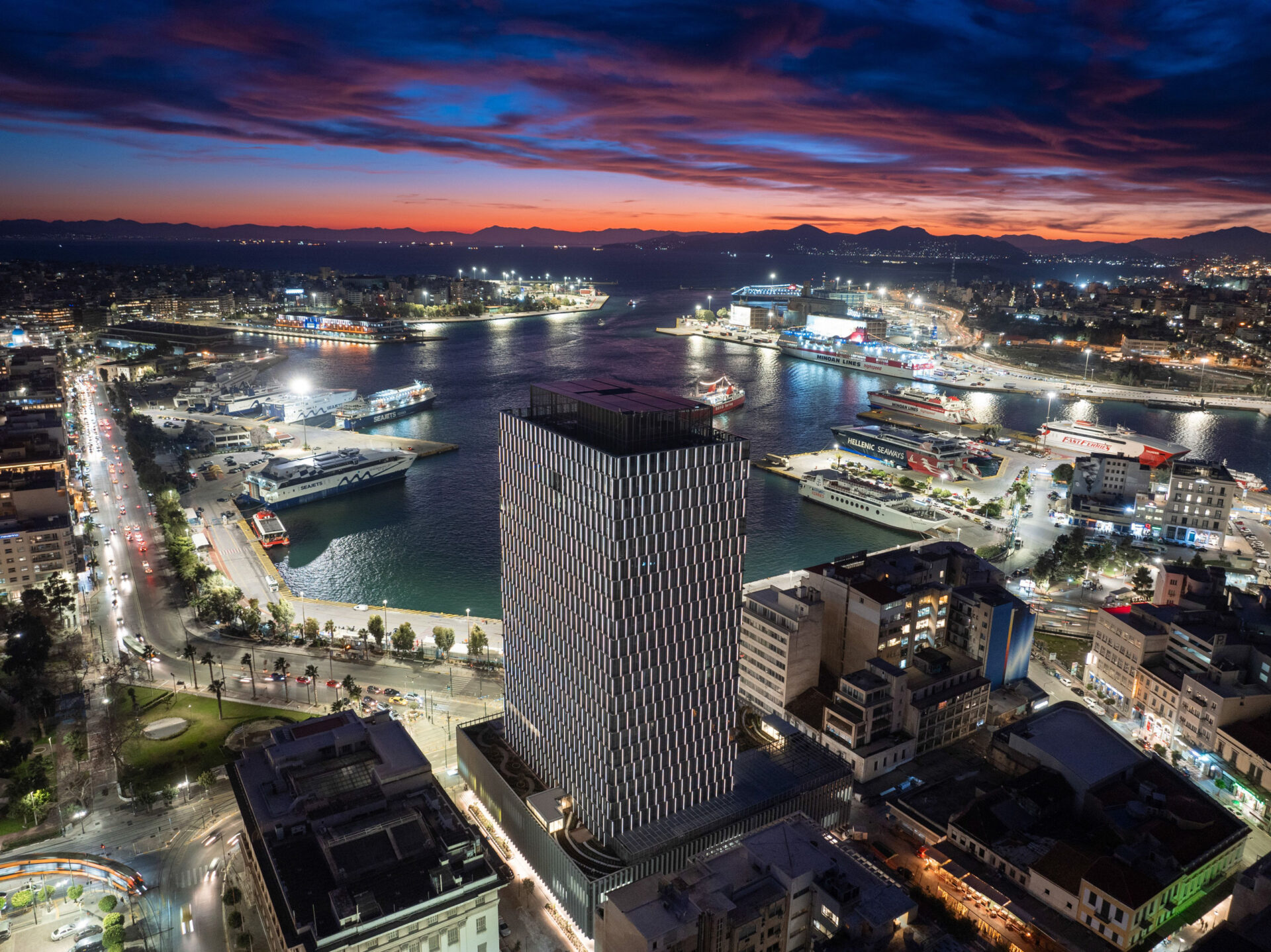 Piraeus tower - city's landmark - Gypsum International Trophy 2025