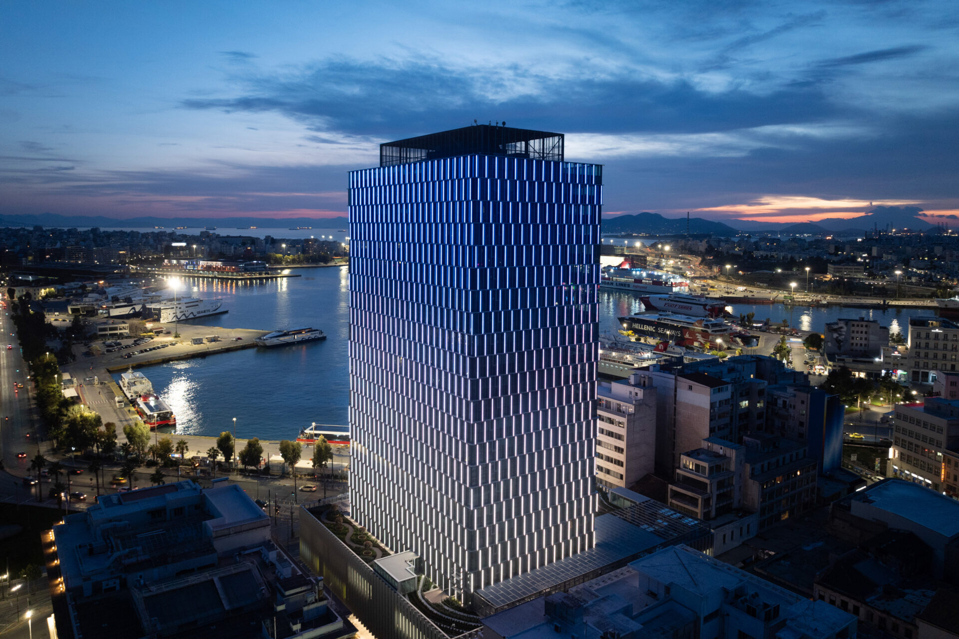 Piraeus tower - city's landmark - Gypsum International Trophy 2025