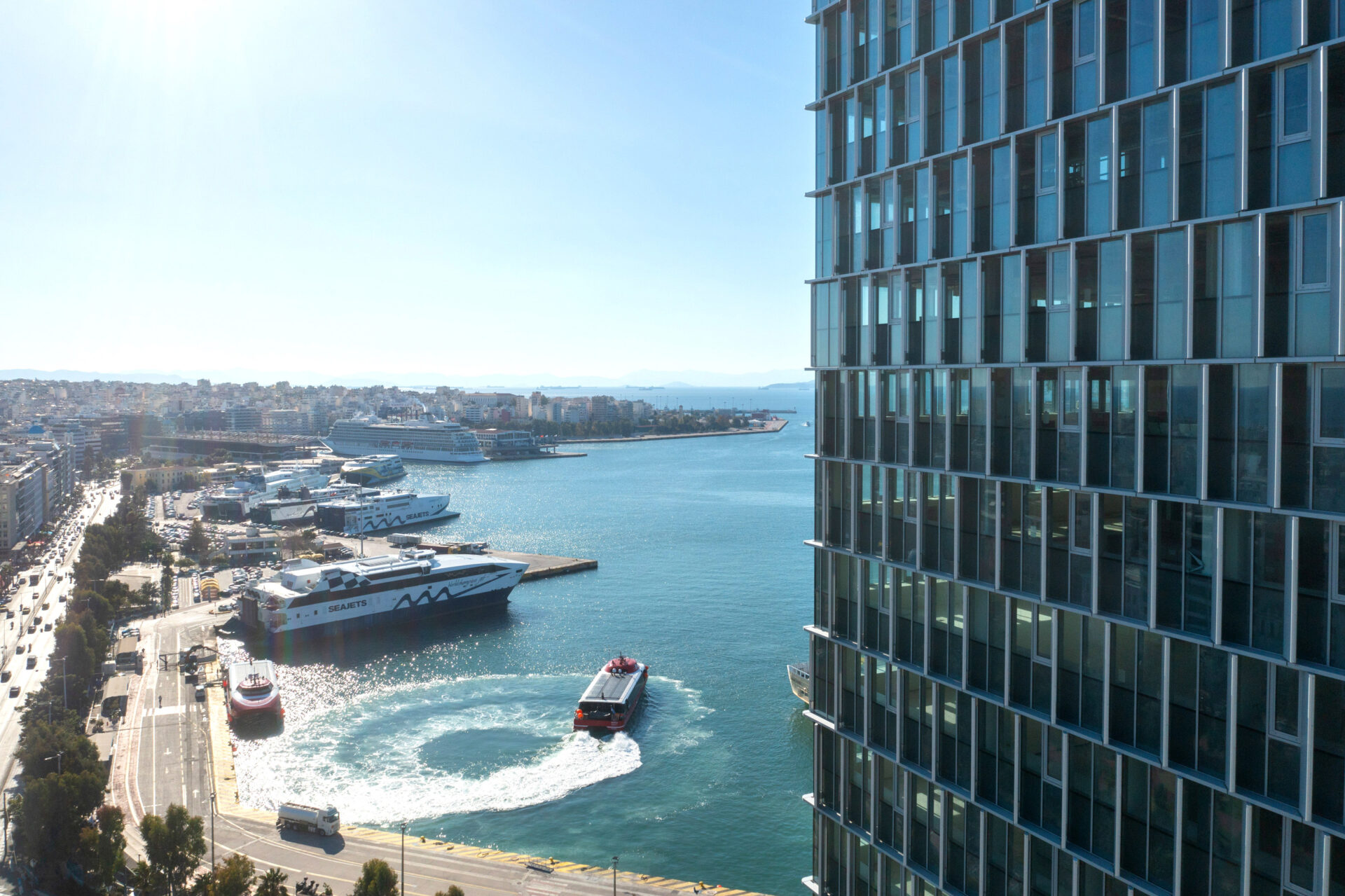 Piraeus tower - city's landmark - Gypsum International Trophy 2025